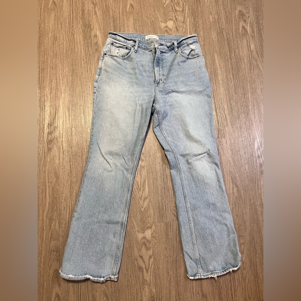Abercrombie 70s Vintage Flare Ultra High Rise Jeans